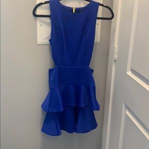 Blue dress